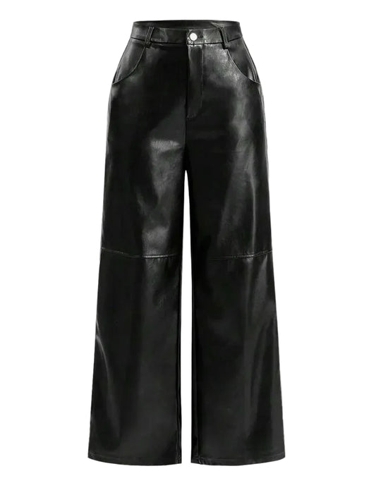 Pantalon Noir Sculpté
