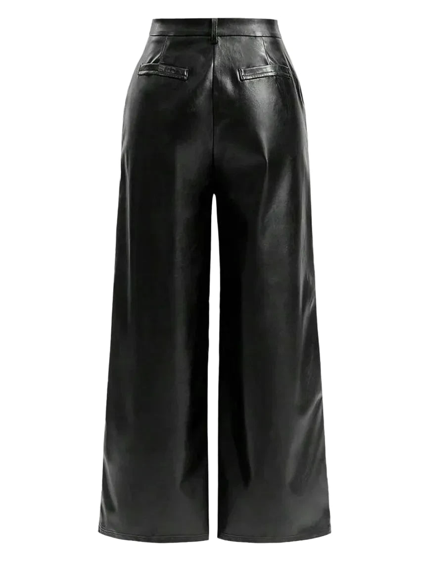 Pantalon Noir Sculpté